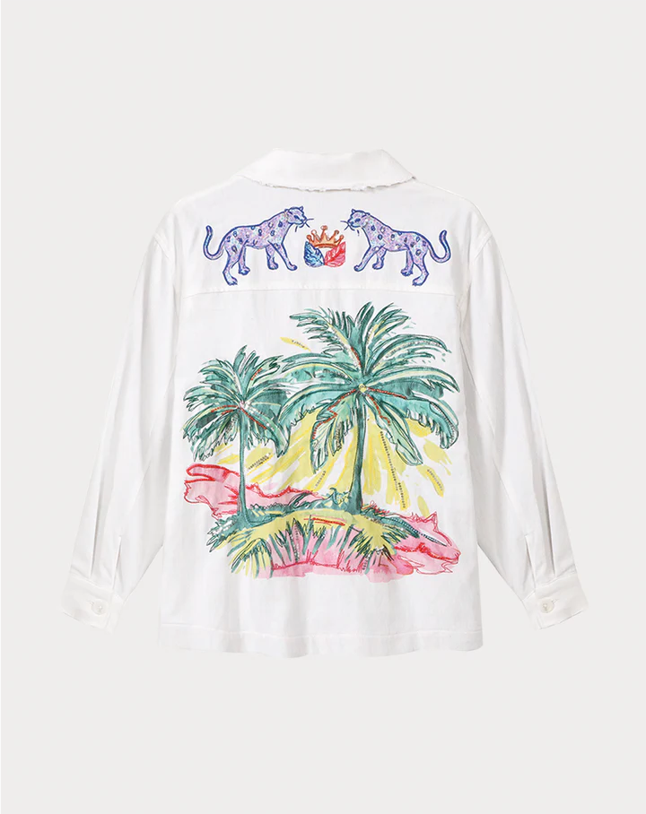 Briann White EMB Denim