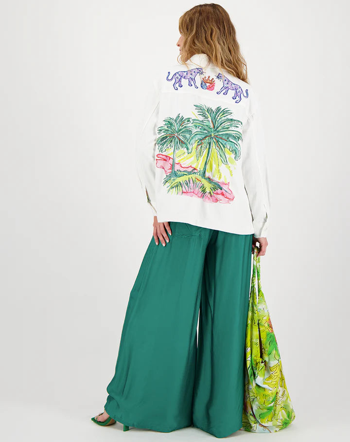 Briann White EMB Denim