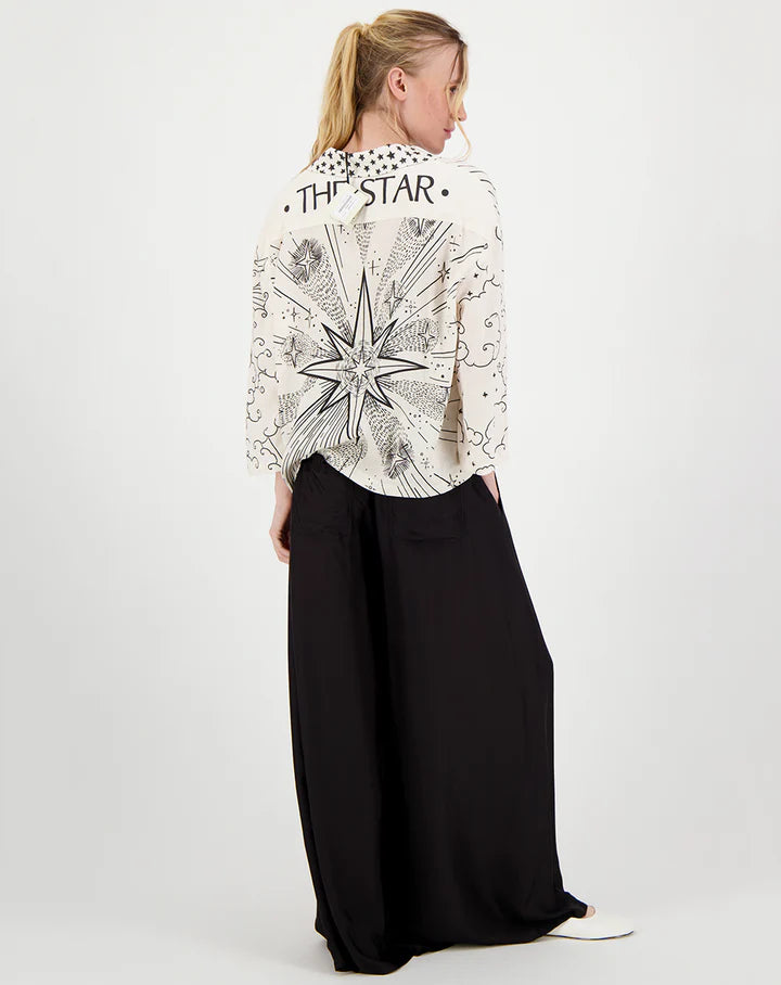 Nori Zodiac Cropped Shirt