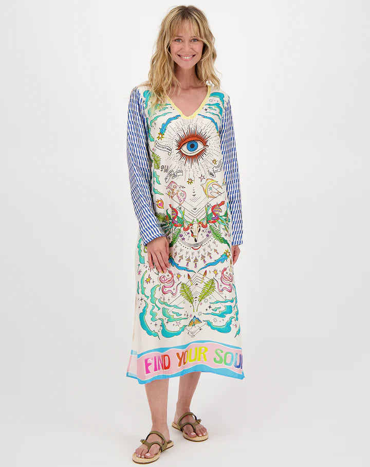 Violet Enlightenment T-Dress