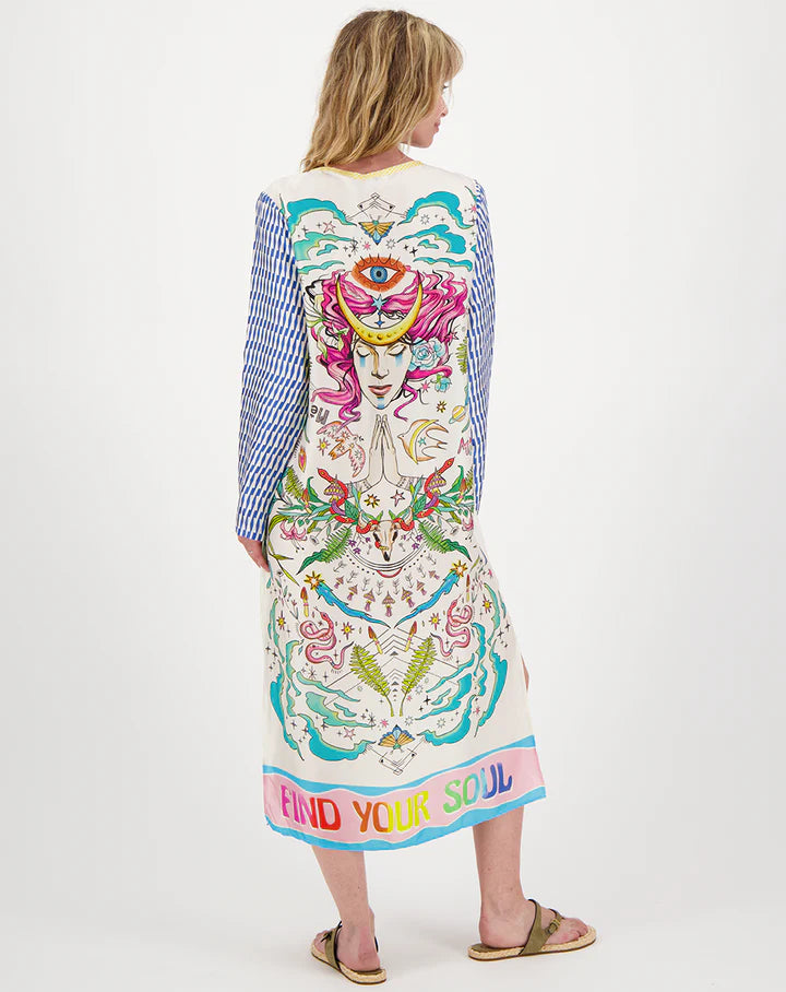 Violet Enlightenment T-Dress