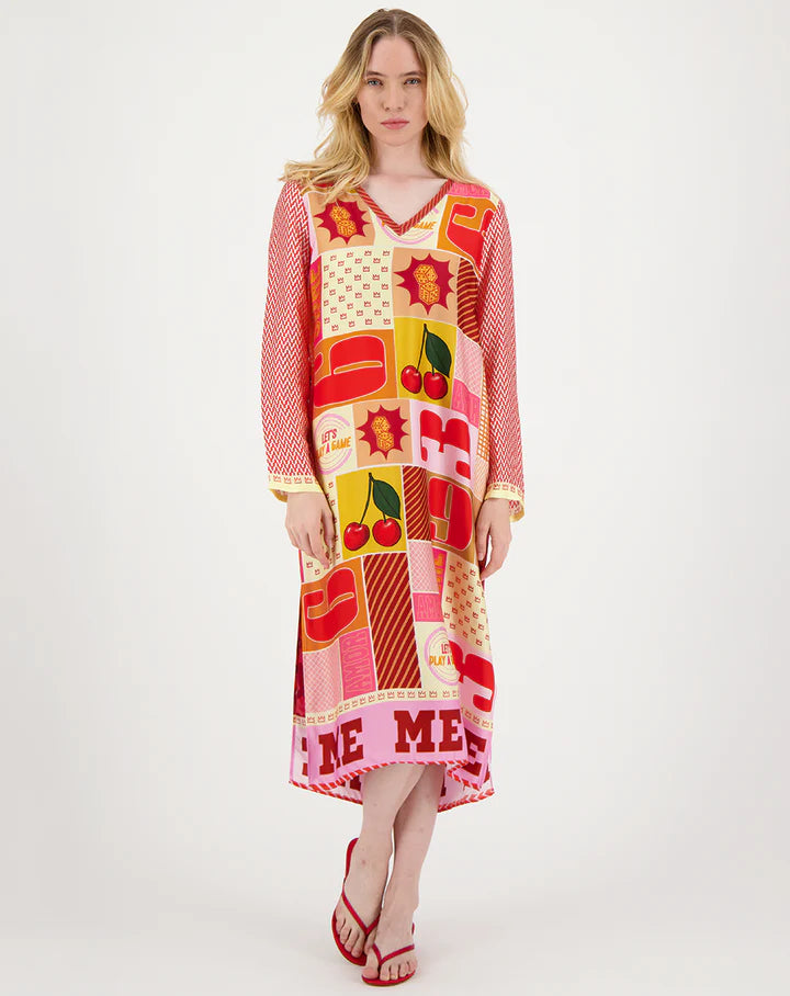 Violet Lucky Me T-Dress