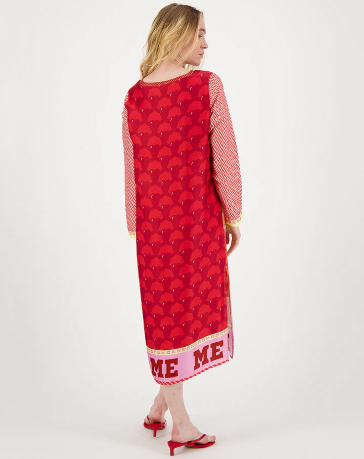 Violet Lucky Me T-Dress